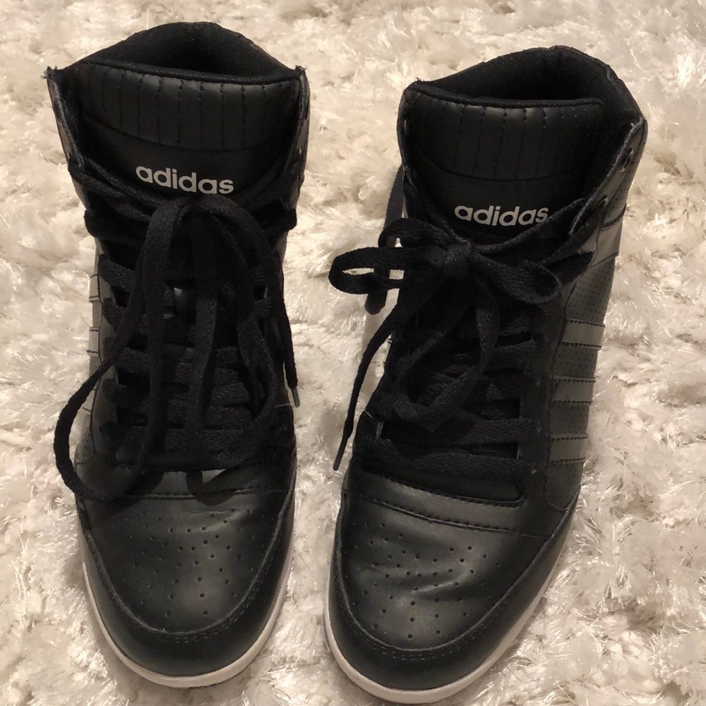 Adidas NEO Black Super Wedge Sneakers